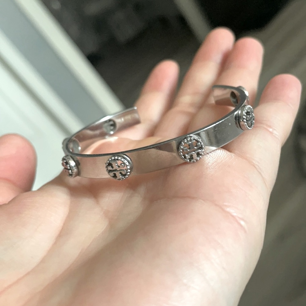 Tory burch logo cuff bracelet